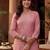 Women Floral Embroidered Regular Thread Work Kurta with Trousers