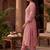 Women Floral Embroidered Regular Thread Work Kurta with Trousers