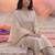 Women Floral Embroidered Regular Thread Work Liva Kurta with Trousers & With Dupatta