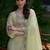 Women Floral Embroidered Regular Thread Work Pure Cotton Kurta with Trousers & With Dupatta