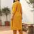 Plus Size Thread Work Pure Cotton Kurta with Trousers & With Dupatta