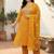Plus Size Thread Work Pure Cotton Kurta with Trousers & With Dupatta