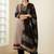 Women Printed Regular Beads and Stones Pure Cotton Kurta with Trousers & With Dupatta