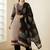 Women Printed Regular Beads and Stones Pure Cotton Kurta with Trousers & With Dupatta
