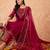 Embroidered A-Line Kurta With Trousers & Dupatta