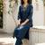Women Floral Embroidered Regular Thread Work Pure Cotton Kurta with Trousers