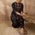 Women Ethnic Motifs Printed Regular Beads and Stones Pure Cotton Kurta with Trousers