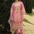 Women Floral Printed Regular Thread Work Linen Kurta with Trousers & With Dupatta
