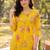 Women Floral Printed Regular Pure Cotton Kurta with Trousers