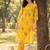 Women Floral Printed Regular Pure Cotton Kurta with Trousers