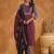 Floral Printed Pure Cotton Kurta With Trousers And Dupatta