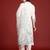 Floral Embroidered Lace Detailed Layered Kurta & Trousers With Dupatta