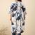 Plus Size Floral Printed Regular Kurta with Trousers