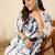 Plus Size Floral Printed Regular Kurta with Trousers