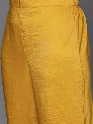 Women Plus Size Ethnic Motifs Embroidered Kurta with Trousers & With Dupatta 3