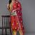 Women Plus Size Ethnic Motifs Embroidered Kurta with Trousers & With Dupatta