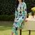 Women Printed Regular Pure Cotton Kurta with Trousers