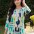 Women Printed Regular Pure Cotton Kurta with Trousers