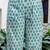 Women Floral Printed V-Neck Pure Cotton Kurta With Salwar & Dupatta