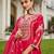 Women Ethnic Motifs Embroidered Panelled Kurta with Trousers & With Dupatta
