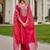 Women Ethnic Motifs Embroidered Panelled Kurta with Trousers & With Dupatta