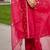 Women Ethnic Motifs Embroidered Panelled Kurta with Trousers & With Dupatta