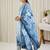 Ethnic Motifs Printed Notch Neck Thread Work Pure Cotton Kurta Trousers & Dupatta