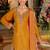 Women Ethnic Motifs Embroidered Regular Thread Work Kurta with Sharara & With Dupatta