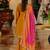 Women Ethnic Motifs Embroidered Regular Thread Work Kurta with Sharara & With Dupatta