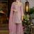 Adults-Women Woven Design Embroidered Kurta with Sharara & Dupatta