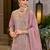 Adults-Women Woven Design Embroidered Kurta with Sharara & Dupatta