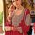 Ethnic Motifs Embroidered Chinon Beads & Stones Kurta With Palazzos & Dupatta