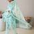 Women Floral Embroidered Regular Thread Work Linen Kurta with Trousers & With Dupatta