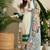 Ethnic Motifs Printed Regular Thread Work Kurta with Trousers & With Dupatta