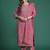 Ethnic Motifs Embroidered Gotta Patti Kurta with Trousers & Dupatta