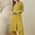 Ethnic Motifs Embroidered Thread Work Straight Kurta With Palazzos