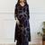 Women Floral Embroidered Regular Sequinned Kurta with Trousers