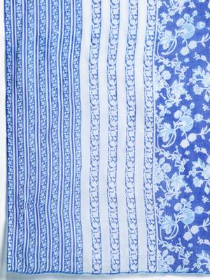 Floral Printed Pure Cotton Kurta with Trousers & Dupatta 4