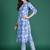 Floral Printed Pure Cotton Kurta with Trousers & Dupatta