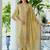 Ethnic Motifs Embroidered Sweetheart Neck Straight Kurta With Trousers & Dupatta