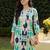 Women Ethnic Motifs Printed Regular Thread Work Pure Cotton Kurta with Trousers