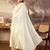 Women Solid Cotton A-Line Kurta with Trousers & Dupatta