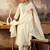 Women Solid Cotton A-Line Kurta with Trousers & Dupatta