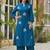 Animal Embroidered Regular Thread Work Pure Cotton Kurta With Palazzos