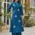 Animal Embroidered Regular Thread Work Pure Cotton Kurta With Palazzos