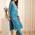 Women Ethnic Motifs Embroidered Regular Thread Work Kurta with Trousers