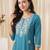 Women Ethnic Motifs Embroidered Regular Thread Work Kurta with Trousers