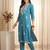 Women Ethnic Motifs Embroidered Regular Thread Work Kurta with Trousers