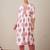 Floral Printed Notch Neck Empire Pure Cotton A-Line Kurta With Trouser