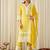 Women Ethnic Motifs Embroidered Regular Chikankari Pure Cotton Kurta with Trousers & With Dupatta
